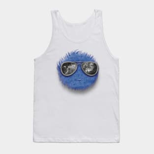 Fuzzy Cool Stargazer, Fun Graphic Tank Top